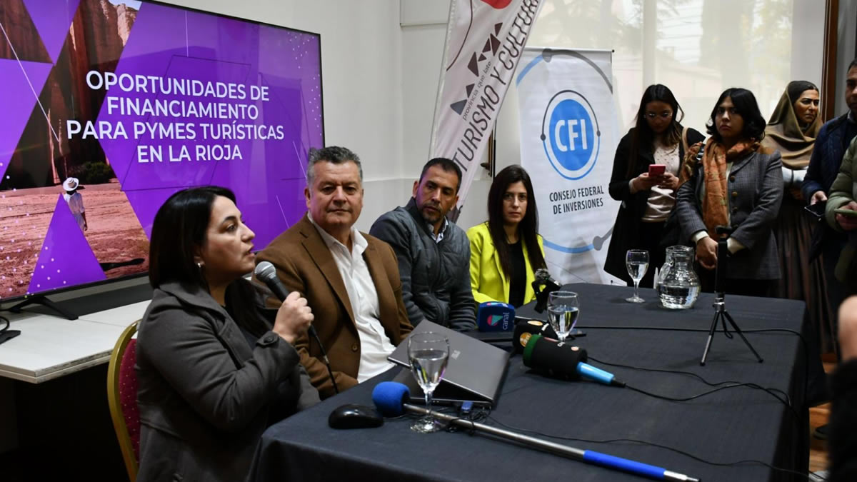 Fogaplar, CFI y Banco Rioja presentaron líneas de desarrollo productivo al sector turístico
